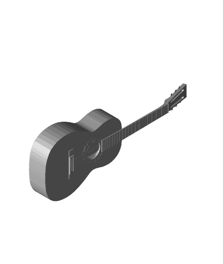 guitar.stl 3d model
