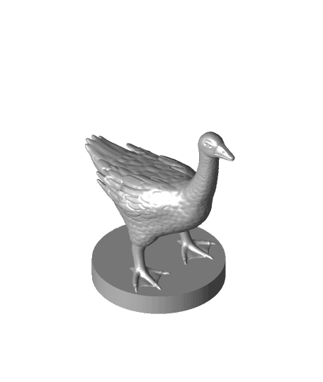 Unnamed Goose by mz4250 full viewable 3d model