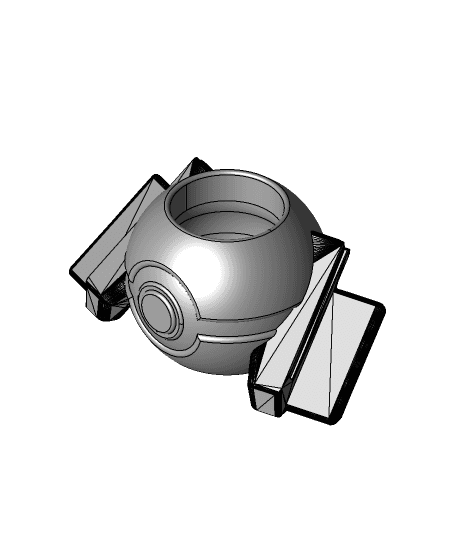 Pokeball Joy Con Grip Can Cup 3d model