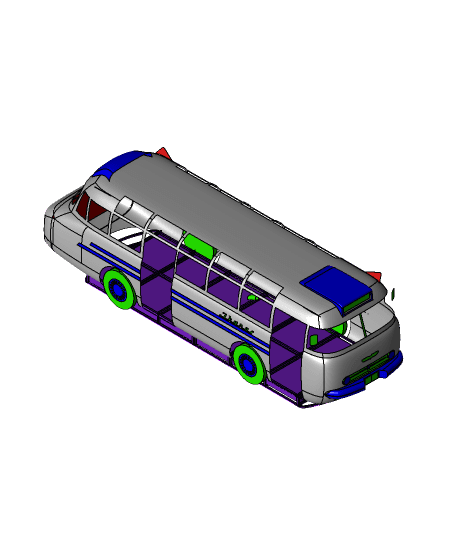 Autobus Ikarus.stl 3d model