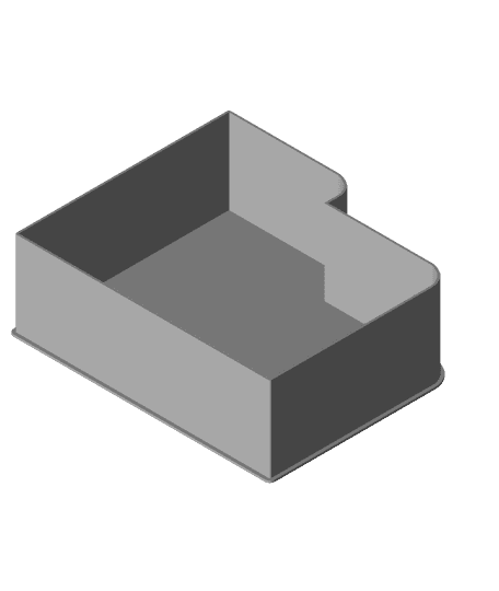 Directory (model 2), nestable box (v1) 3d model