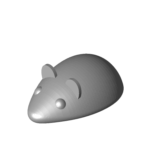 Cat Mouse .stl by 3DDemo full viewable 3d model