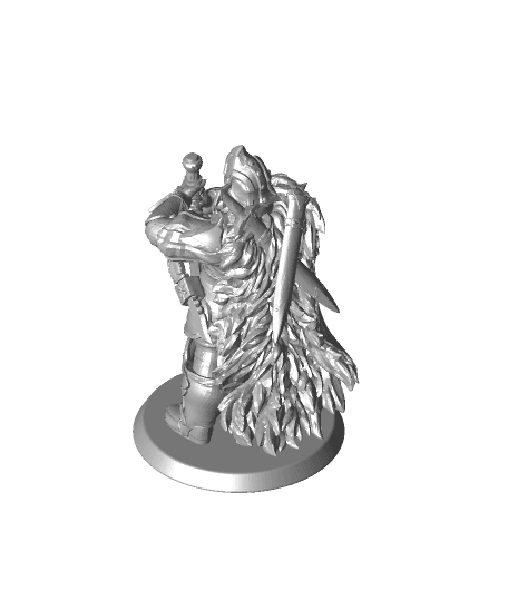Dungeons and Dragons character  3d model