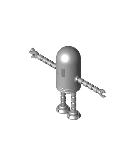 No.10 - Futuristic Octiman by DIYElectronics full viewable 3d model