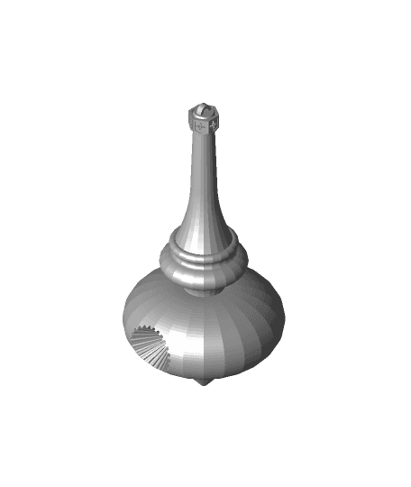 DropSpindle Starburst Ornament - NoEdge 3d model