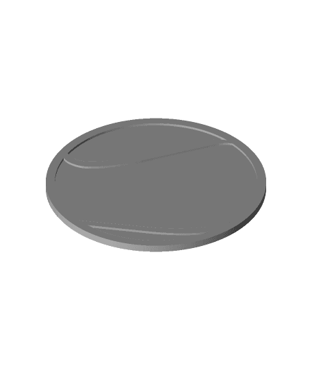 Tennis Coaster 🎾🍺 3d model