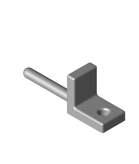 Paddle Switch Pin Lock 3d model