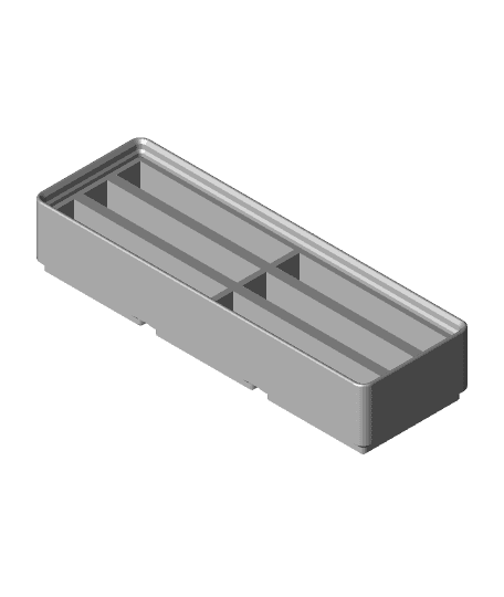 Gridfinity GameBoy Cartridge Holder by cogspace full viewable 3d model