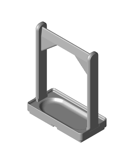 gridfinity twizzles rack single piece by benkrejci full viewable 3d model