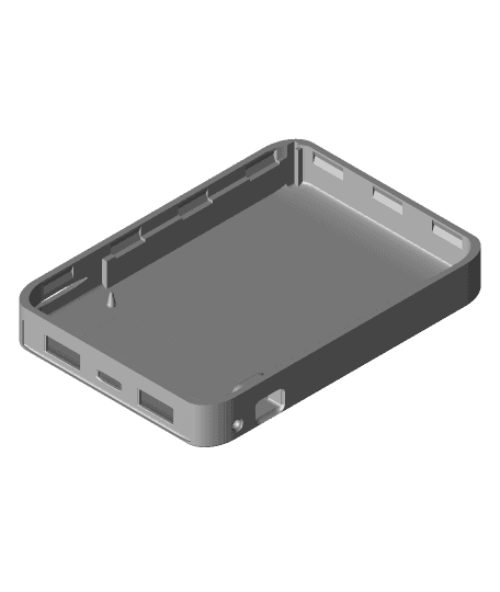 Power Bank for IP5328P with 18650 cells 3d model
