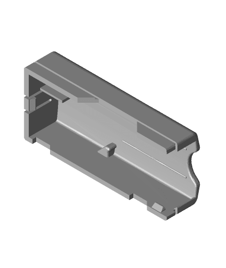 Ender 3 PRO Skull Compact SD Card Adapter Housing 3d model