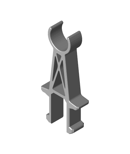 Lug wrench holder mount (soporte para llave cruz) 3d model