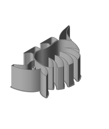 Pichi armadillo, nestable box (v1) 3d model