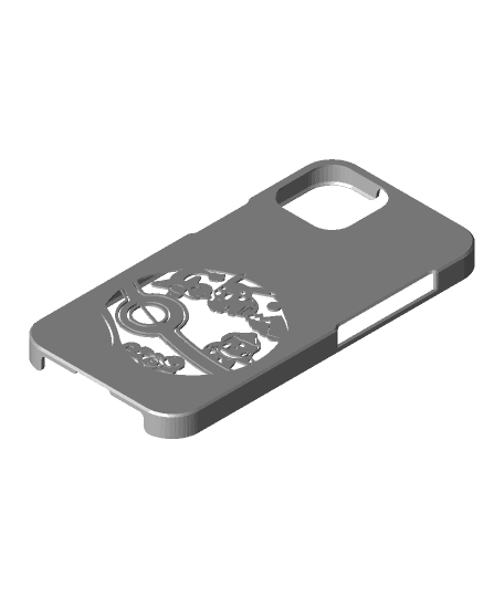 Iphone 14 pokeball Case 3d model
