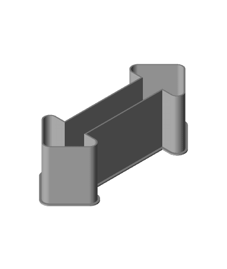 Double Ended Arrow, nestable box (v1) 3d model
