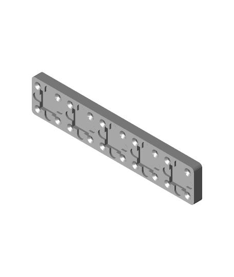 Weighted Baseplate 1x5.stl 3d model