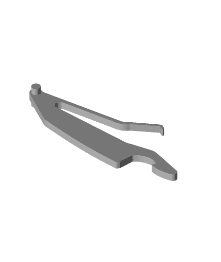 Jonsered 2040 Turbo chainsaw top handle 3d model