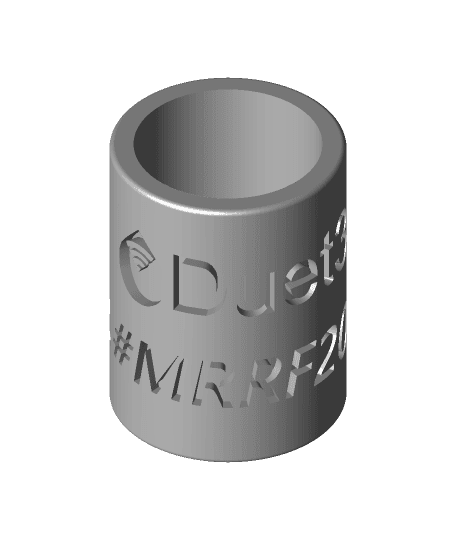 E3D & Duet3d #MRRF2019 ToolChanger Coozie 3d model