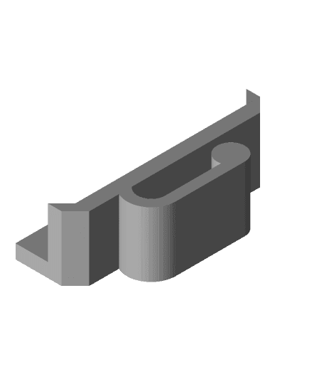 Creality CR-6 SE Z-Axis Cable Clips 3d model