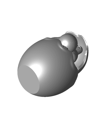 Yoshi Easter Egg by Oddity3d full viewable 3d model