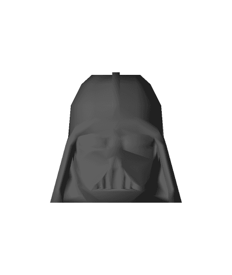 Low-Poly Vader Bobblehead 3d model