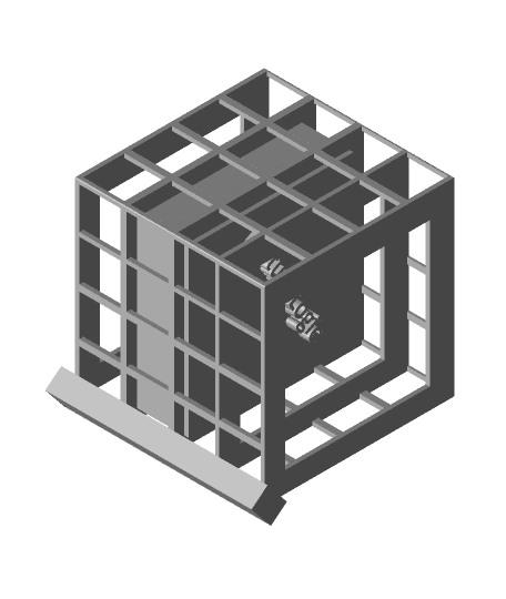 Wording Cube.stl 3d model