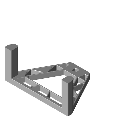 Triangle Spool holder by OhMyGiob full viewable 3d model