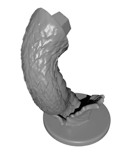 Piranha snake plant 3d model
