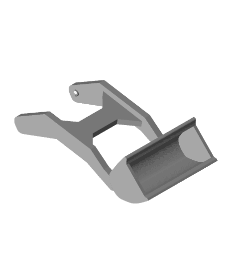 Replacement Bucket for Tonka Front Loader by brian.grossmiller full viewable 3d model