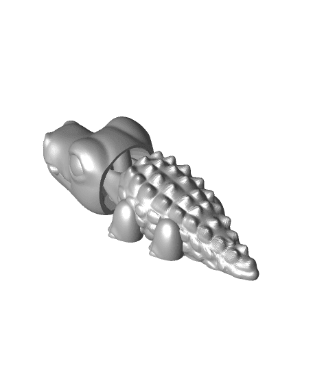 Gator Keychain 3d model