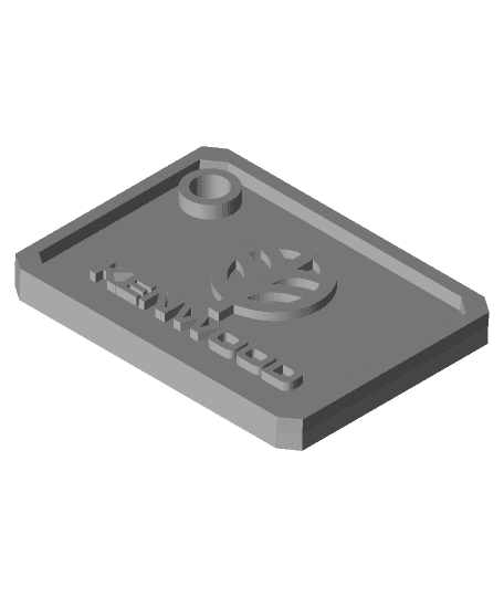 Retro Kenwood Keychain 3d model