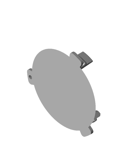 Reusable Ant Bait Holder 3d model