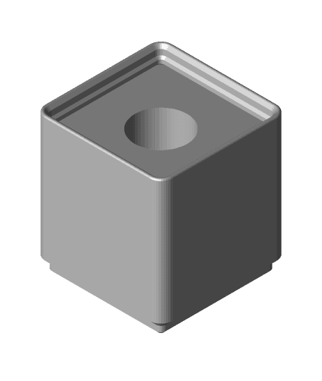Gridfinity Resin Funnel Holder 3d model