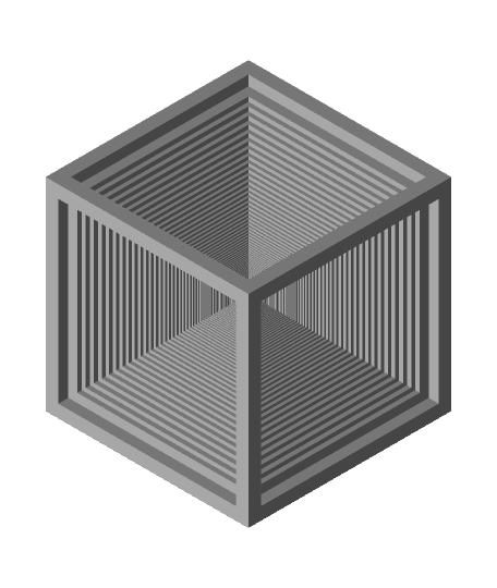 Infinity cube 2.0 3d model