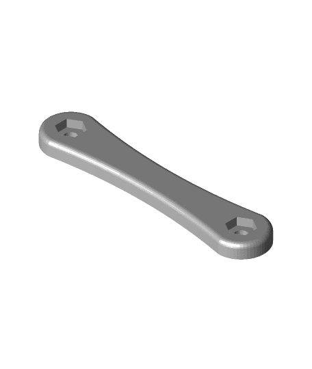 Simple swiss army style key book 3d model