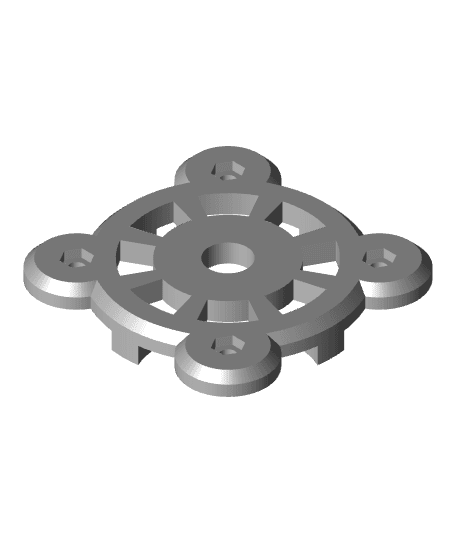 5-Gear Spinner 3d model