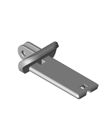Mount Phone Clamp B with Tab v6.stl 3d model