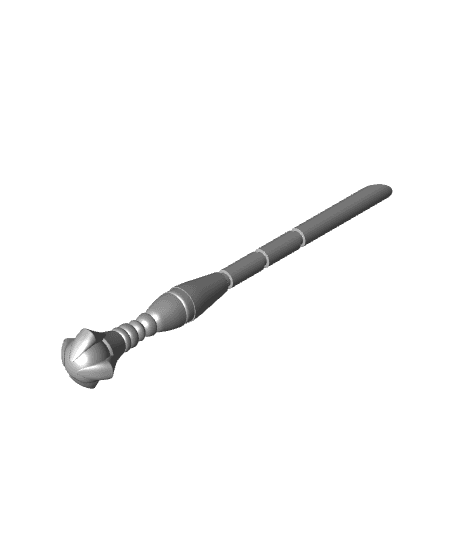 Touch of Mystery - Magic Wand for Cosplay 3d model