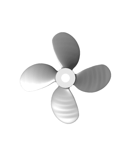 propeller4blade.stl 3d model