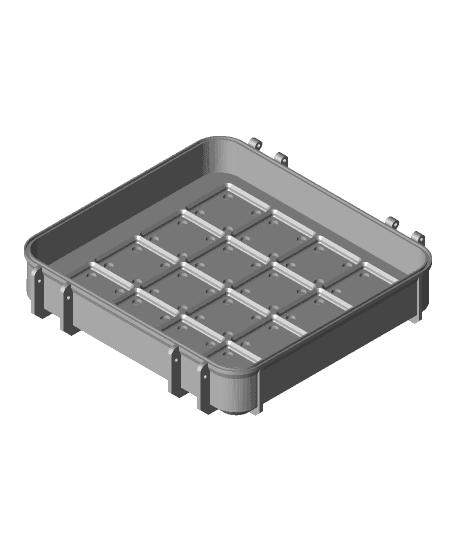 Gridfinity Tool Box Base 3d model