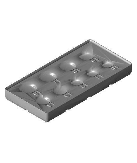 Metric Socket Holder v2.3mf by gregd79 full viewable 3d model