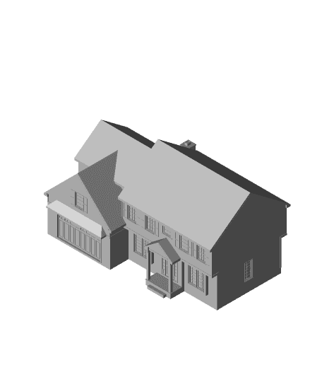 Danese House.stl by RHC Design full viewable 3d model
