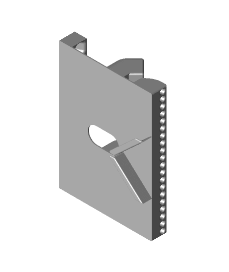 Tool Rack screw mount.stl 3d model