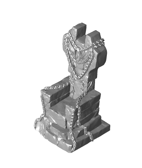 Fantasy Throne 3d model