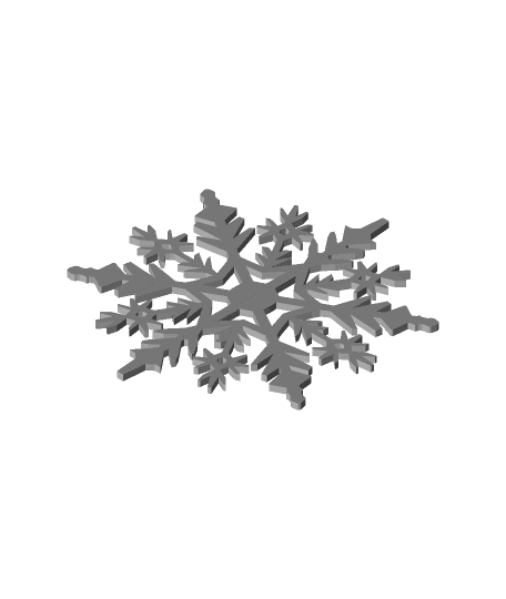 Snow Flake 3d model