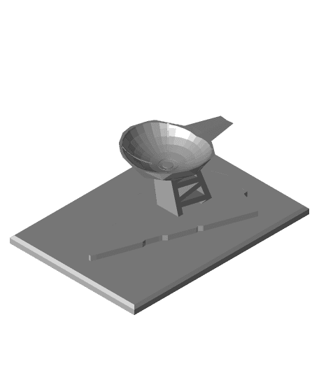 Imperial Star Destroyer stand by Gareth42 full viewable 3d model