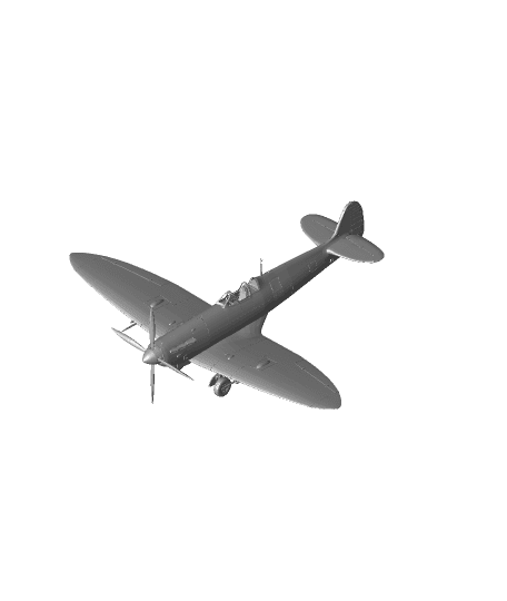 supermarine_spitfire.stl by getgeeky full viewable 3d model