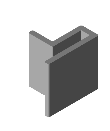 Anti Air Lock for Samsung Fridge 3d model