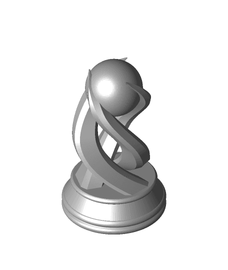 Crystal Chess Set 3d model