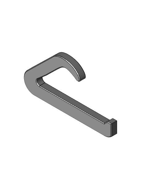 Suspender Hooks, 50mm 3d model